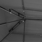 vidaXL Pavillon mit Dach Anthrazit 400x300x270 cm Stahl vidaXL Pavillon mit Dach Anthrazit 400x300x270 cm Stahl