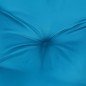 Gartenbank-Auflage Hellblau 120x50x7 cm Oxford-Gewebe Gartenbank-Auflage Hellblau 120x50x7 cm Oxford-Gewebe