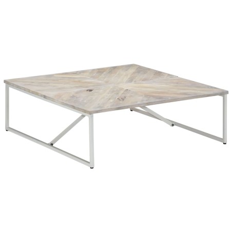 vidaXL Couchtisch 110 x 110 x 36 cm Massivholz Mango