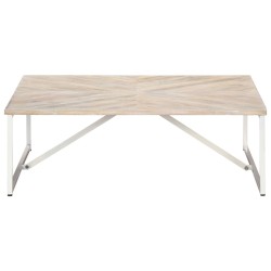 vidaXL Couchtisch 110 x 110 x 36 cm Massivholz Mango