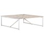 vidaXL Couchtisch 110 x 110 x 36 cm Massivholz Mango vidaXL Couchtisch 110 x 110 x 36 cm Massivholz Mango