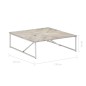 vidaXL Couchtisch 110 x 110 x 36 cm Massivholz Mango vidaXL Couchtisch 110 x 110 x 36 cm Massivholz Mango