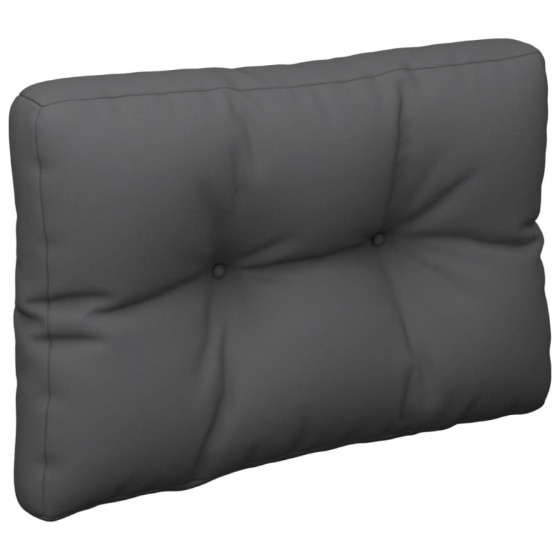 Palettenkissen Anthrazit 60x40x12 cm Stoff Palettenkissen Anthrazit 60x40x12 cm Stoff