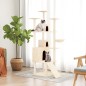 vidaXL Kratzbaum mit Sisal-Kratzsäulen Creme 175 cm vidaXL Kratzbaum mit Sisal-Kratzsäulen Creme 175 cm