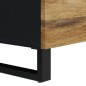 vidaXL Sideboard mit 2 Türen 80x33x75 cm Massivholz Mango vidaXL Sideboard mit 2 Türen 80x33x75 cm Massivholz Mango