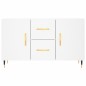vidaXL Sideboard Weiß 100x36x60 cm Holzwerkstoff vidaXL Sideboard Weiß 100x36x60 cm Holzwerkstoff