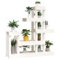 vidaXL Pflanzenständer Weiß 92x25x97 cm Massivholz Kiefer vidaXL Pflanzenständer Weiß 92x25x97 cm Massivholz Kiefer