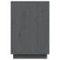 vidaXL Schreibtisch Grau 140x50x75 cm Massivholz Kiefer vidaXL Schreibtisch Grau 140x50x75 cm Massivholz Kiefer