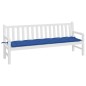vidaXL Gartenbank-Auflage Blau200x50x7 cm Oxford-Gewebe vidaXL Gartenbank-Auflage Blau200x50x7 cm Oxford-Gewebe