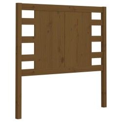 vidaXL Kopfteil Honigbraun 106x4x100 cm Massivholz Kiefer