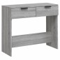 vidaXL Konsolentisch Grau Sonoma 90x36x75 cm Holzwerkstoff vidaXL Konsolentisch Grau Sonoma 90x36x75 cm Holzwerkstoff
