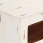 vidaXL TV-Schrank Massivholz Akazie 110x30x40 cm Weiß vidaXL TV-Schrank Massivholz Akazie 110x30x40 cm Weiß