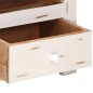 vidaXL TV-Schrank Massivholz Akazie 110x30x40 cm Weiß vidaXL TV-Schrank Massivholz Akazie 110x30x40 cm Weiß