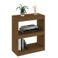 vidaXL Bücherregal/Raumteiler Honigbraun 60x30x71,5 cm Kiefernholz vidaXL Bücherregal/Raumteiler Honigbraun 60x30x71,5 cm Kiefernholz