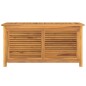 vidaXL Gartenbox mit Beutel 114x50x58 cm Massivholz Teak vidaXL Gartenbox mit Beutel 114x50x58 cm Massivholz Teak