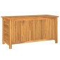 vidaXL Gartenbox mit Beutel 114x50x58 cm Massivholz Teak vidaXL Gartenbox mit Beutel 114x50x58 cm Massivholz Teak
