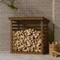 vidaXL Kaminholzregal Honigbraun 108x73x108 cm Massivholz Kiefer vidaXL Kaminholzregal Honigbraun 108x73x108 cm Massivholz Kiefer