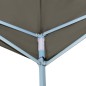 vidaXL Faltpavillon mit 4 Seitenwänden 5x5 m Anthrazit vidaXL Faltpavillon mit 4 Seitenwänden 5x5 m Anthrazit