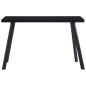 vidaXL Esstisch Schwarz 120 x 60 x 75 cm Hartglas vidaXL Esstisch Schwarz 120 x 60 x 75 cm Hartglas