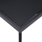 vidaXL Esstisch Schwarz 120 x 60 x 75 cm Hartglas vidaXL Esstisch Schwarz 120 x 60 x 75 cm Hartglas