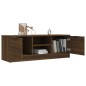 vidaXL TV-Schrank Braun Eichen-Optik 102x35x36,5 cm Holzwerkstoff vidaXL TV-Schrank Braun Eichen-Optik 102x35x36,5 cm Holzwerkstoff