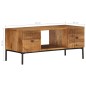 vidaXL Couchtisch 90×45×40 cm Massivholz Mango vidaXL Couchtisch 90×45×40 cm Massivholz Mango