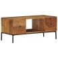 vidaXL Couchtisch 90×45×40 cm Massivholz Mango vidaXL Couchtisch 90×45×40 cm Massivholz Mango