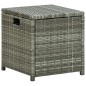 vidaXL 6-tlg. Garten-Lounge-Set mit Auflagen Poly Rattan Grau vidaXL 6-tlg. Garten-Lounge-Set mit Auflagen Poly Rattan Grau