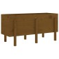 vidaXL Hochbeet Honigbraun 121x50x57 cm Massivholz Kiefer vidaXL Hochbeet Honigbraun 121x50x57 cm Massivholz Kiefer