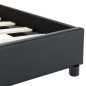 vidaXL Bettgestell Schwarz Kunstleder 140 × 200 cm vidaXL Bettgestell Schwarz Kunstleder 140 × 200 cm