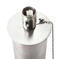 Esschert Design Gartenfackel Freistehend Edelstahl Esschert Design Gartenfackel Freistehend Edelstahl