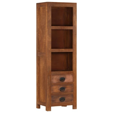 vidaXL Highboard mit 3 Schubladen 40 x 30 x 130 cm Massivholz Mango