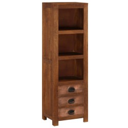 vidaXL Highboard mit 3 Schubladen 40 x 30 x 130 cm Massivholz Mango