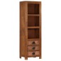 vidaXL Highboard mit 3 Schubladen 40 x 30 x 130 cm Massivholz Mango vidaXL Highboard mit 3 Schubladen 40 x 30 x 130 cm Massivholz Mango