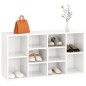 vidaXL Schuhbank Hochglanz-Weiß 103x30x54,5 cm Holzwerkstoff vidaXL Schuhbank Hochglanz-Weiß 103x30x54,5 cm Holzwerkstoff