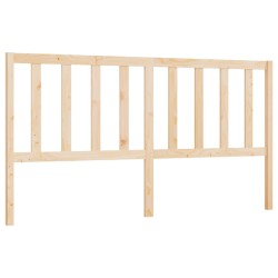 vidaXL Bett-Kopfteil 186x4x100 cm Massivholz Kiefer