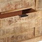 vidaXL Sideboard 175x40x75 cm Raues Mangoholz vidaXL Sideboard 175x40x75 cm Raues Mangoholz