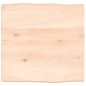 vidaXL Tischplatte 40x40x6 cm Massivholz Eiche Unbehandelt Baumkante vidaXL Tischplatte 40x40x6 cm Massivholz Eiche Unbehandelt Baumkante