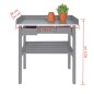 Esschert Design Garten-Arbeitstisch Grau CF29G Esschert Design Garten-Arbeitstisch Grau CF29G