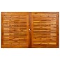 vidaXL Garten-Esstisch (160-240)x100x75 cm Massivholz Akazie vidaXL Garten-Esstisch (160-240)x100x75 cm Massivholz Akazie