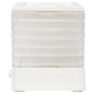 vidaXL Dörrgerät mit 6 Ablagen 250 W Weiß vidaXL Dörrgerät mit 6 Ablagen 250 W Weiß