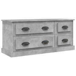 vidaXL TV-Schrank Betongrau 100x35,5x45 cm Holzwerkstoff