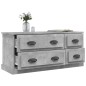 vidaXL TV-Schrank Betongrau 100x35,5x45 cm Holzwerkstoff vidaXL TV-Schrank Betongrau 100x35,5x45 cm Holzwerkstoff