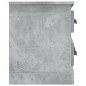 vidaXL TV-Schrank Betongrau 100x35,5x45 cm Holzwerkstoff vidaXL TV-Schrank Betongrau 100x35,5x45 cm Holzwerkstoff