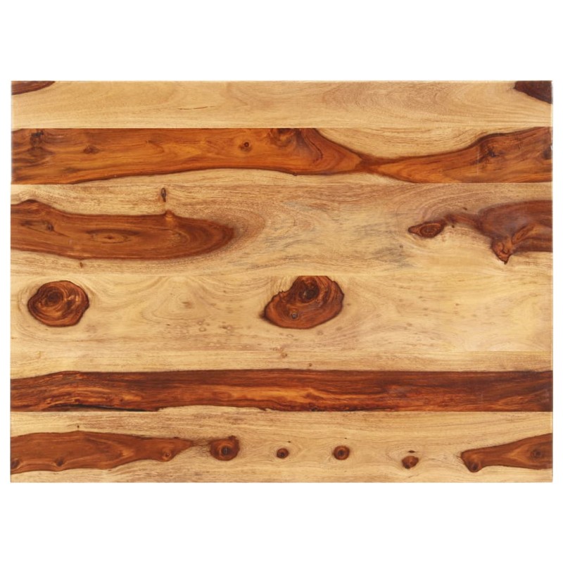 vidaXL Tischplatte Massivholz Palisander 25-27 mm 60×80 cm vidaXL Tischplatte Massivholz Palisander 25-27 mm 60×80 cm