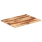 vidaXL Tischplatte Massivholz Palisander 25-27 mm 60×80 cm vidaXL Tischplatte Massivholz Palisander 25-27 mm 60×80 cm