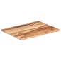 vidaXL Tischplatte Massivholz Palisander 25-27 mm 60×80 cm vidaXL Tischplatte Massivholz Palisander 25-27 mm 60×80 cm