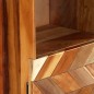 vidaXL Highboard 40x32x122 cm Altholz Massiv vidaXL Highboard 40x32x122 cm Altholz Massiv