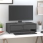 vidaXL Monitorständer Grau 50x27x15 cm Massivholz Kiefer vidaXL Monitorständer Grau 50x27x15 cm Massivholz Kiefer