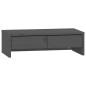 vidaXL Monitorständer Grau 50x27x15 cm Massivholz Kiefer vidaXL Monitorständer Grau 50x27x15 cm Massivholz Kiefer